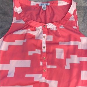 Kenneth Cole Reaction  Pink blouse